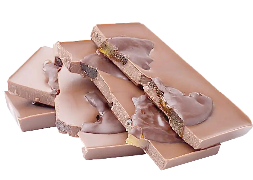 Pieces of Delicious Chocolate