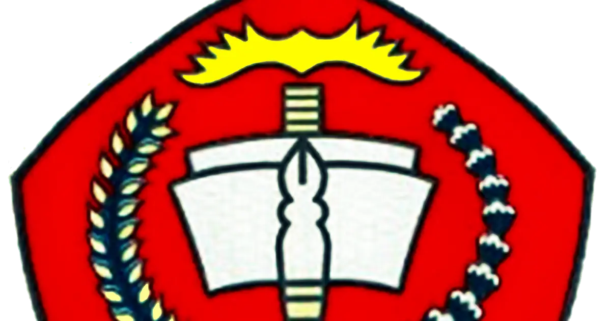 Red Emblem with Sword and Laurel
