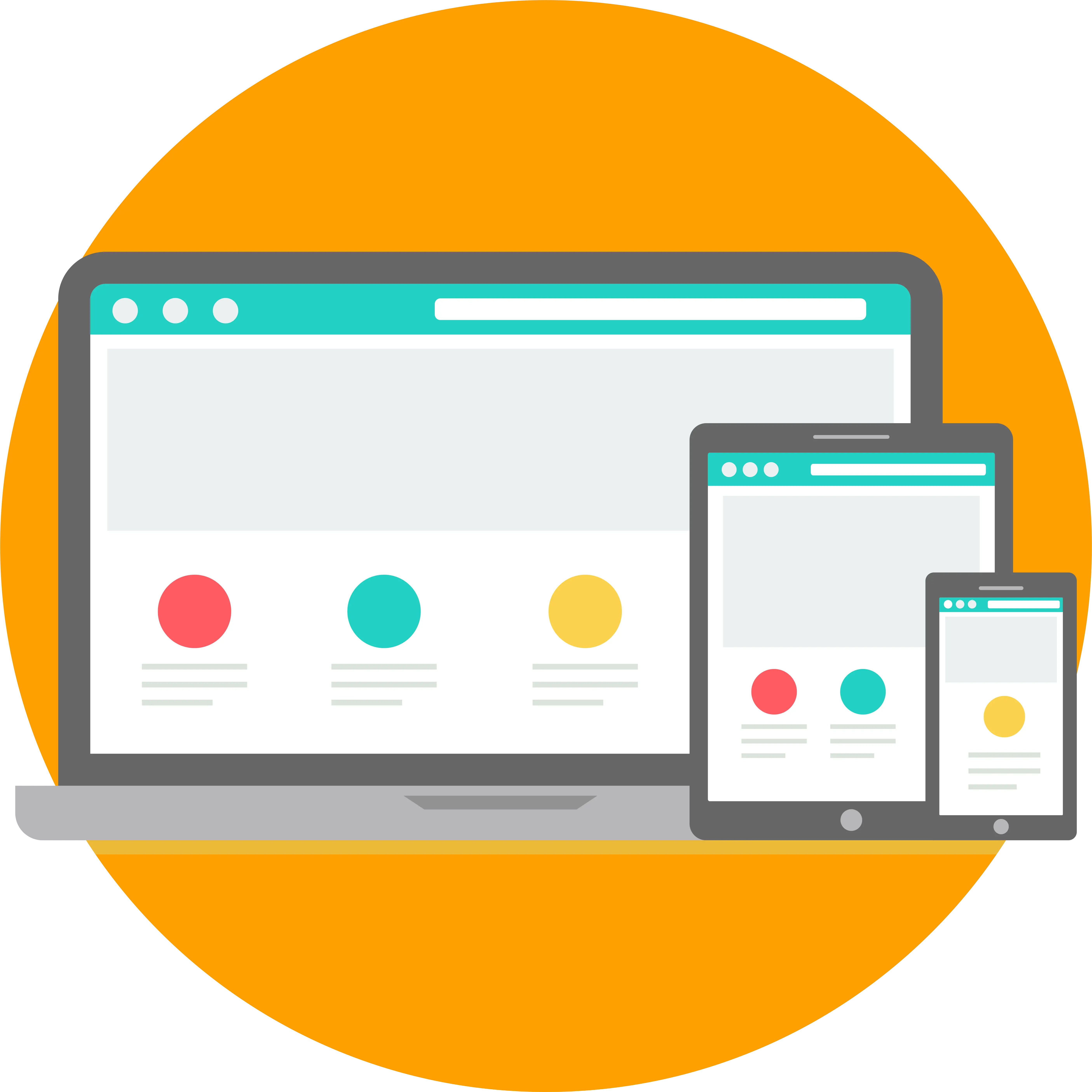 Responsive Web Design Illustration
