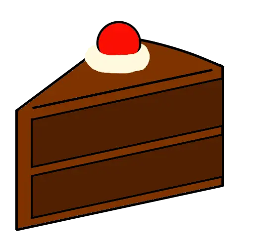 Chocolate Cake Slice