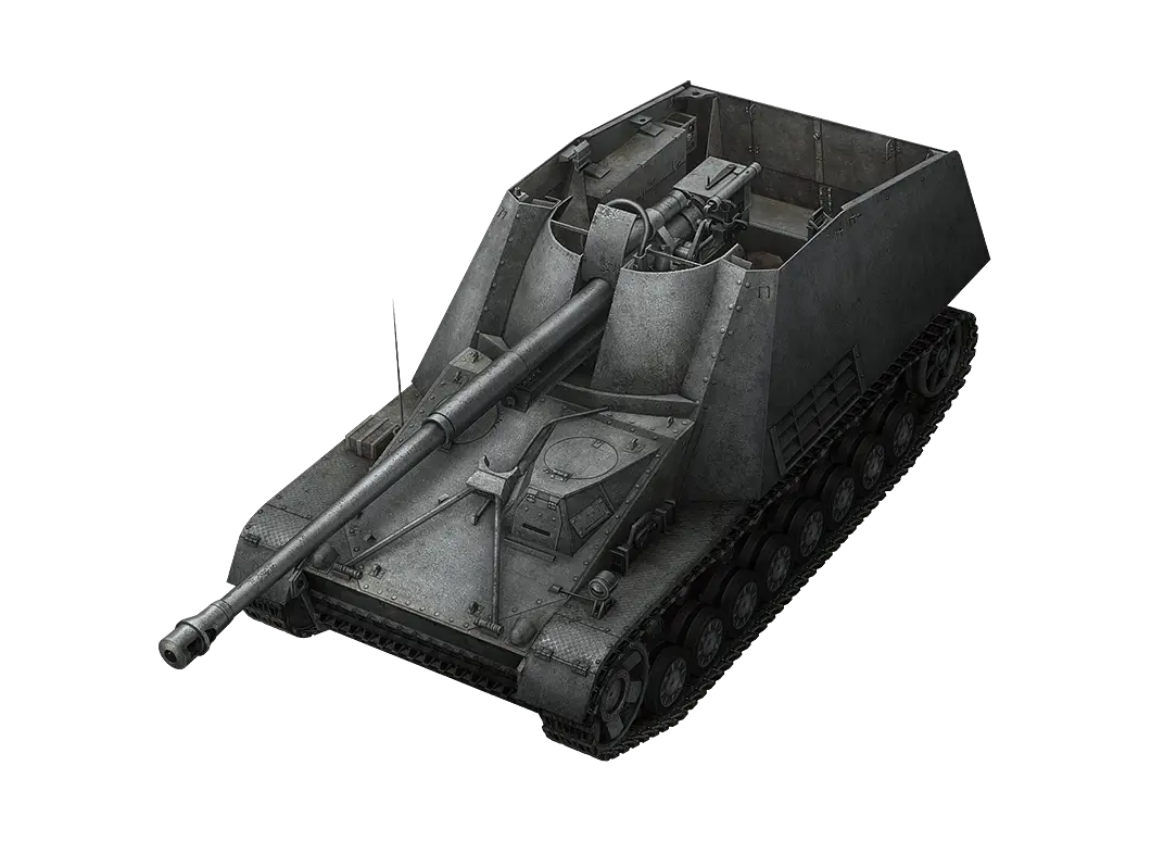 Self-Propelled Artillery Tank with Cannon