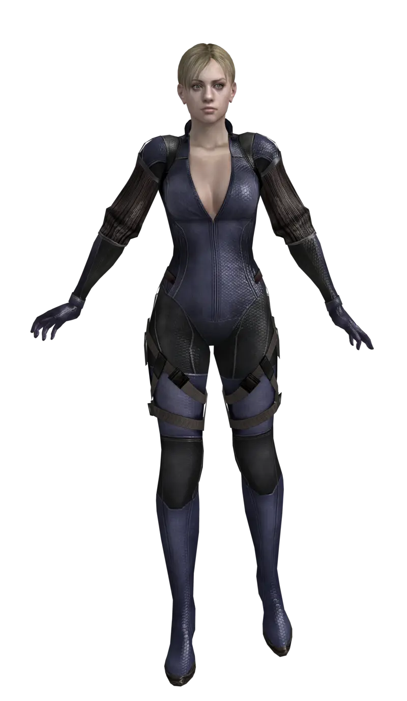 3D Render of Female Character in Bodysuit