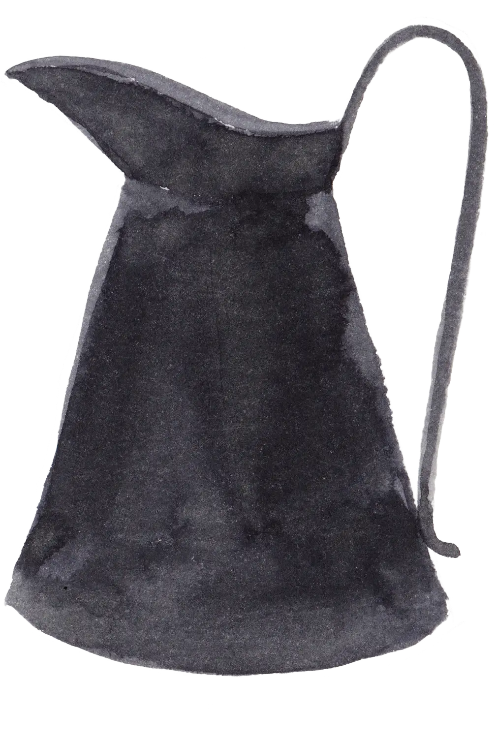 Black Pitcher Illustration