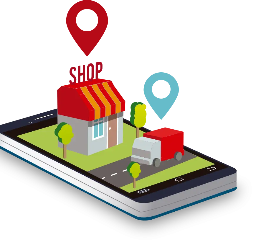 Online Shopping Graphic Concept
