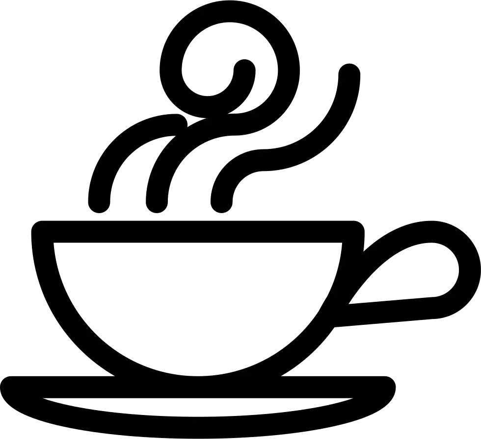 Steaming Coffee Cup Icon