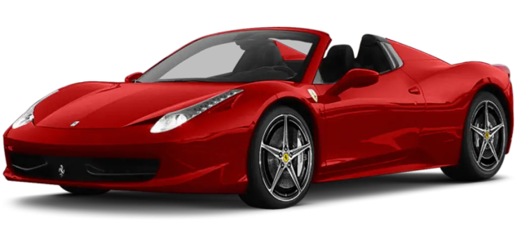 Red Convertible Sports Car