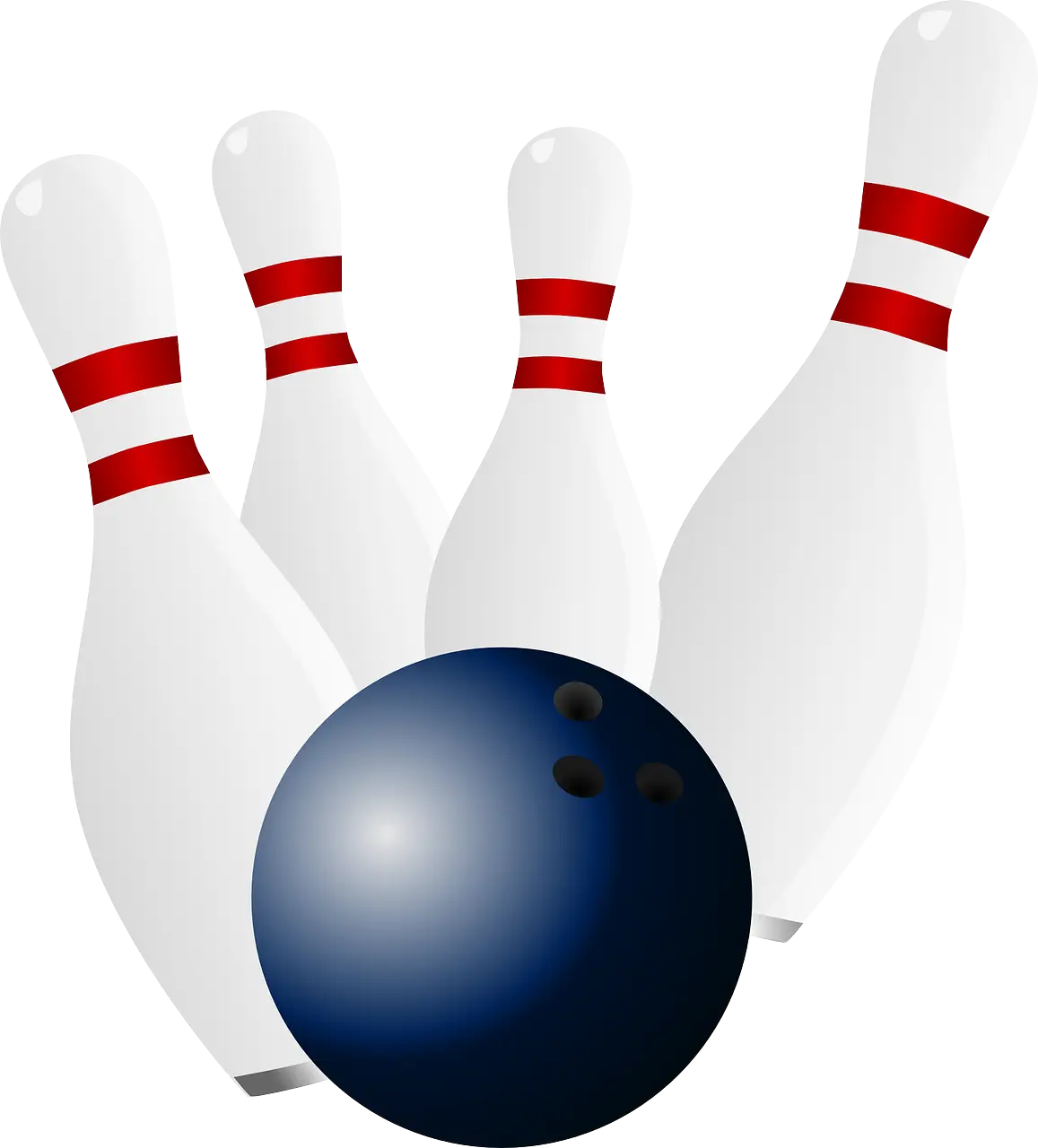Bowling Set with Pins and Ball