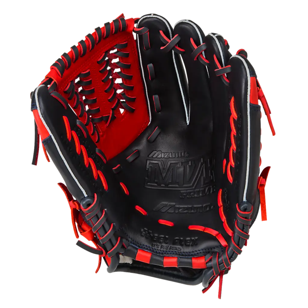 Black and Red Baseball Glove