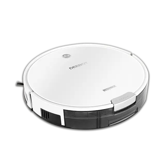 White Robot Vacuum Cleaner for Home