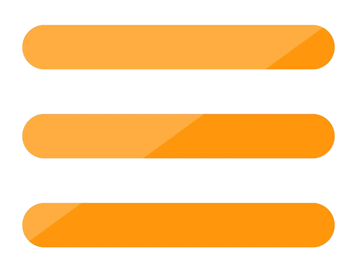 Three Orange Horizontal Bars