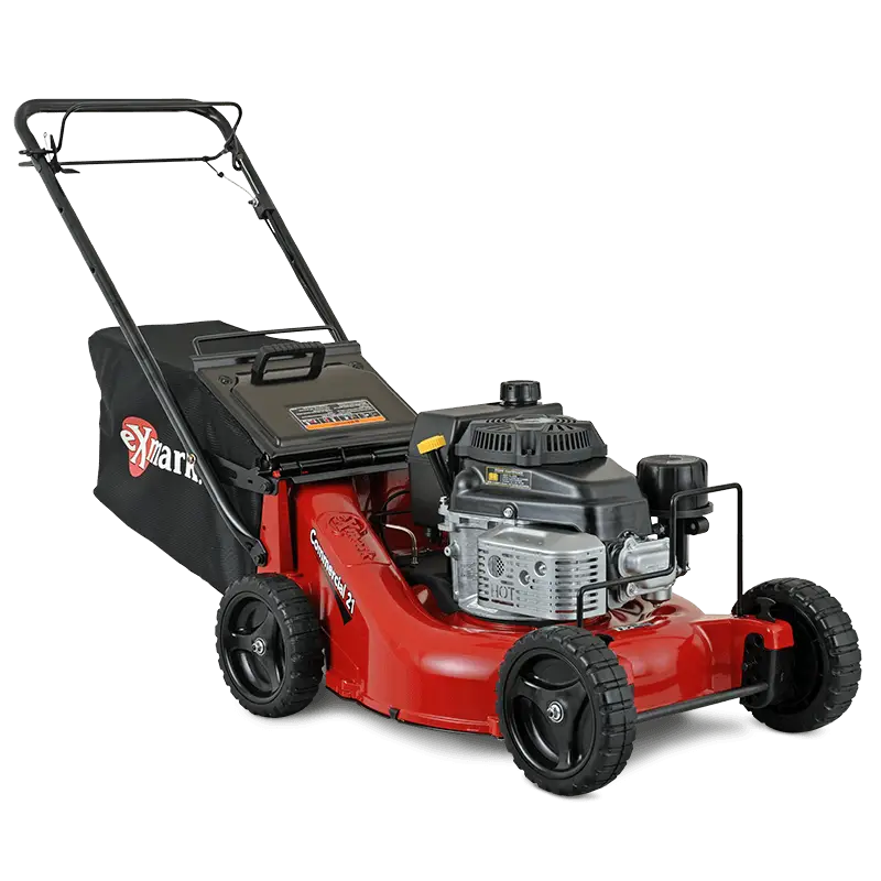 Red Lawnmower for Garden Maintenance