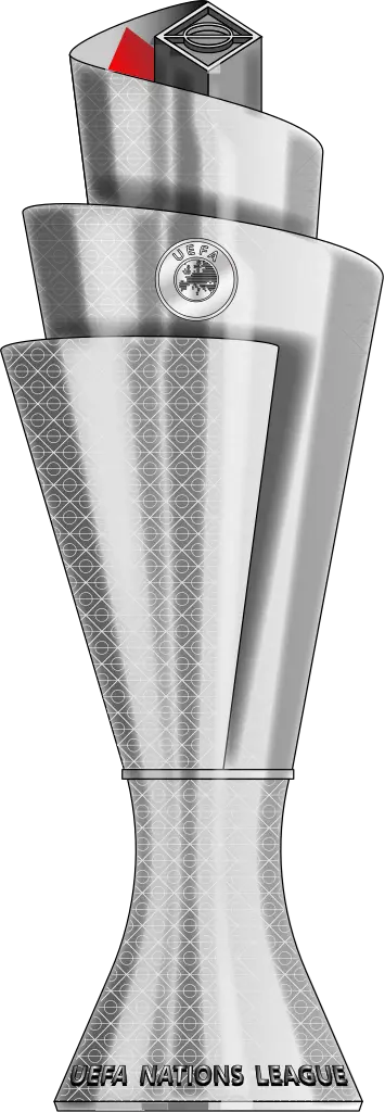 Silver UEFA Nations League Trophy