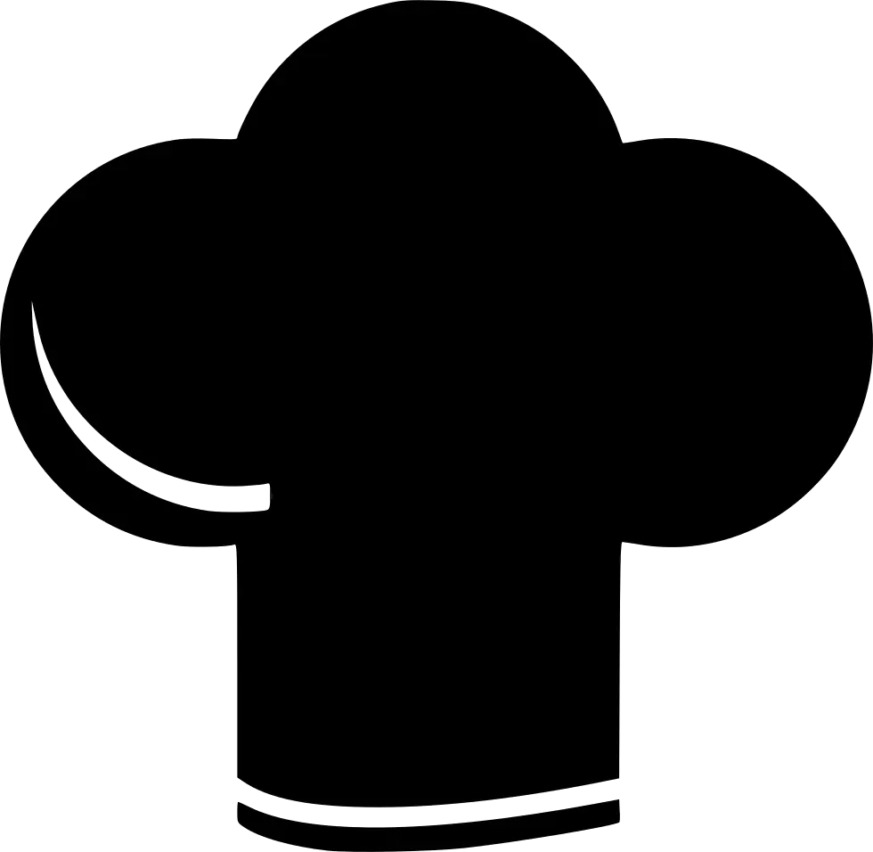Chef Hat Silhouette Design