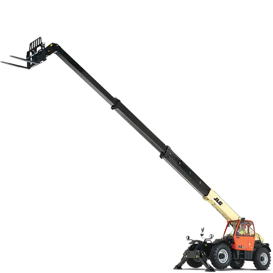 Telescopic Forklift at Full Extension