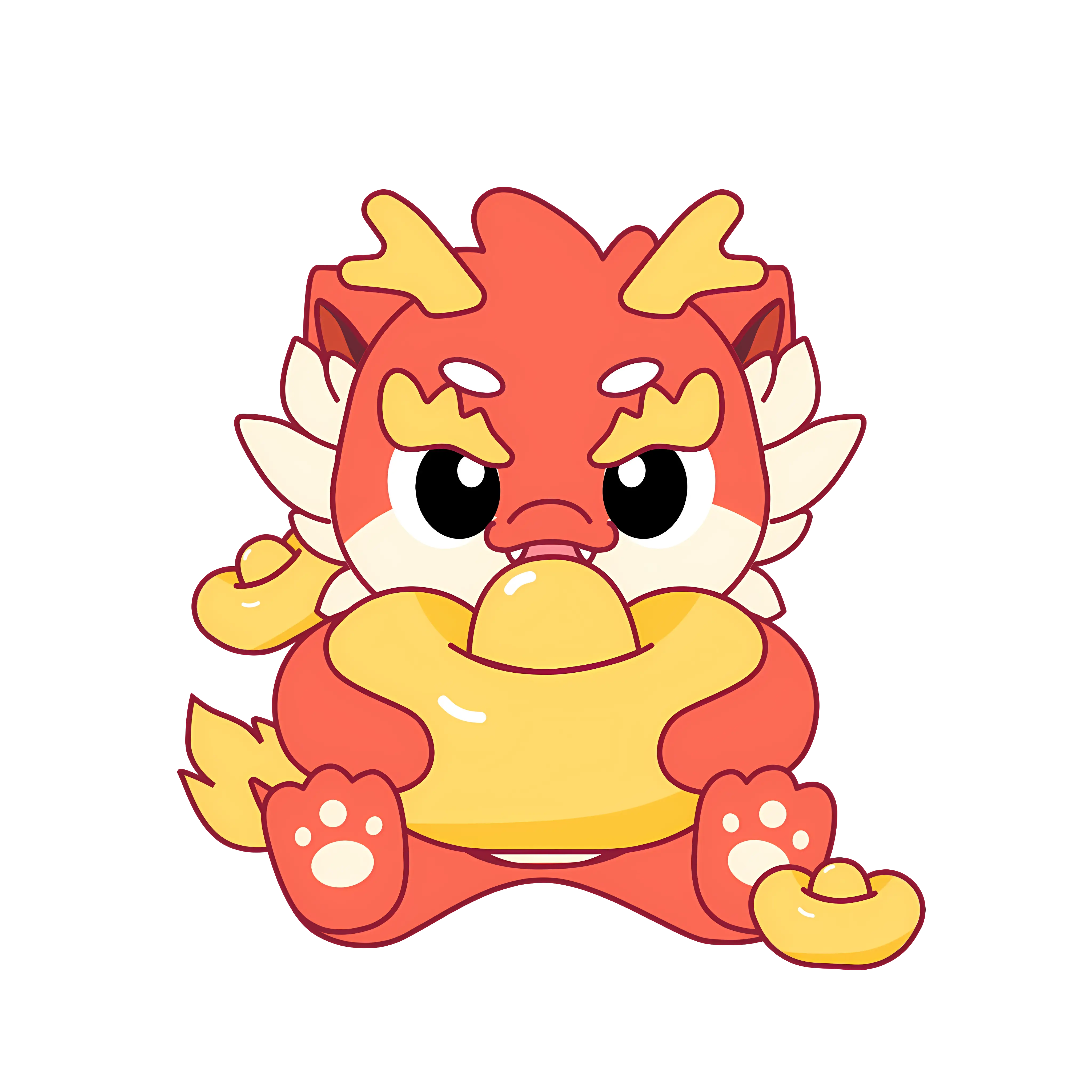 Cute Cartoon Dragon