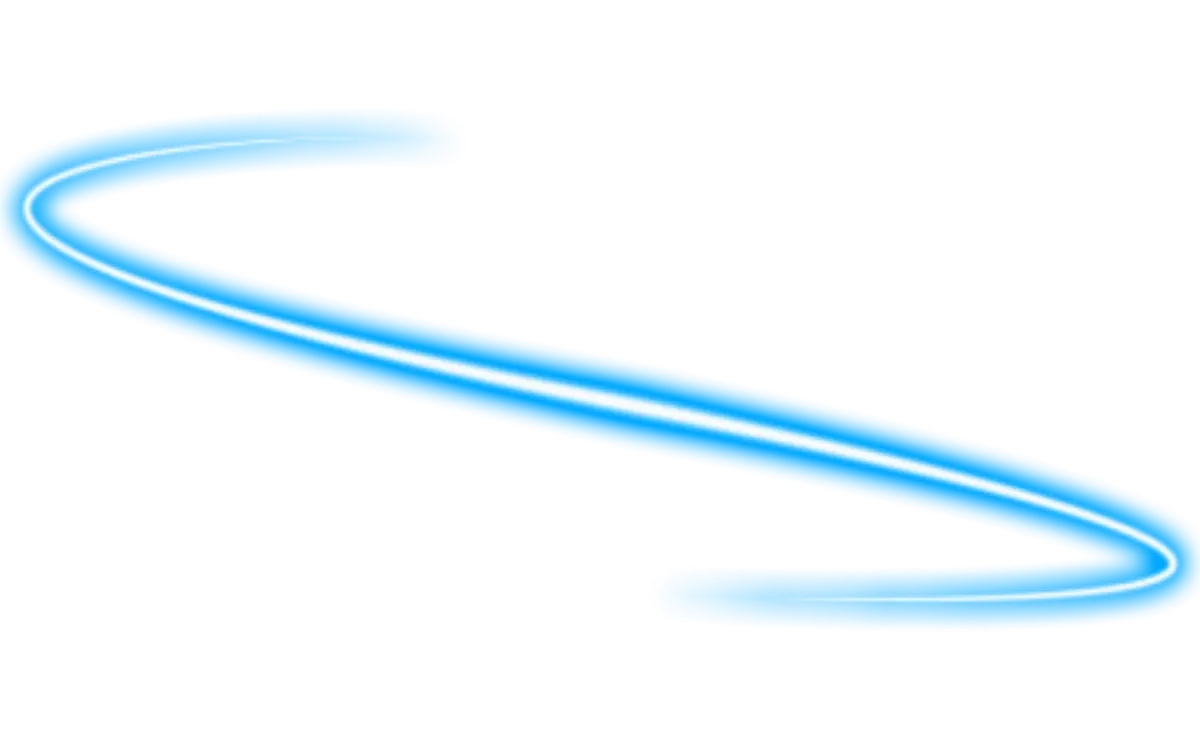 Blue Light Trail