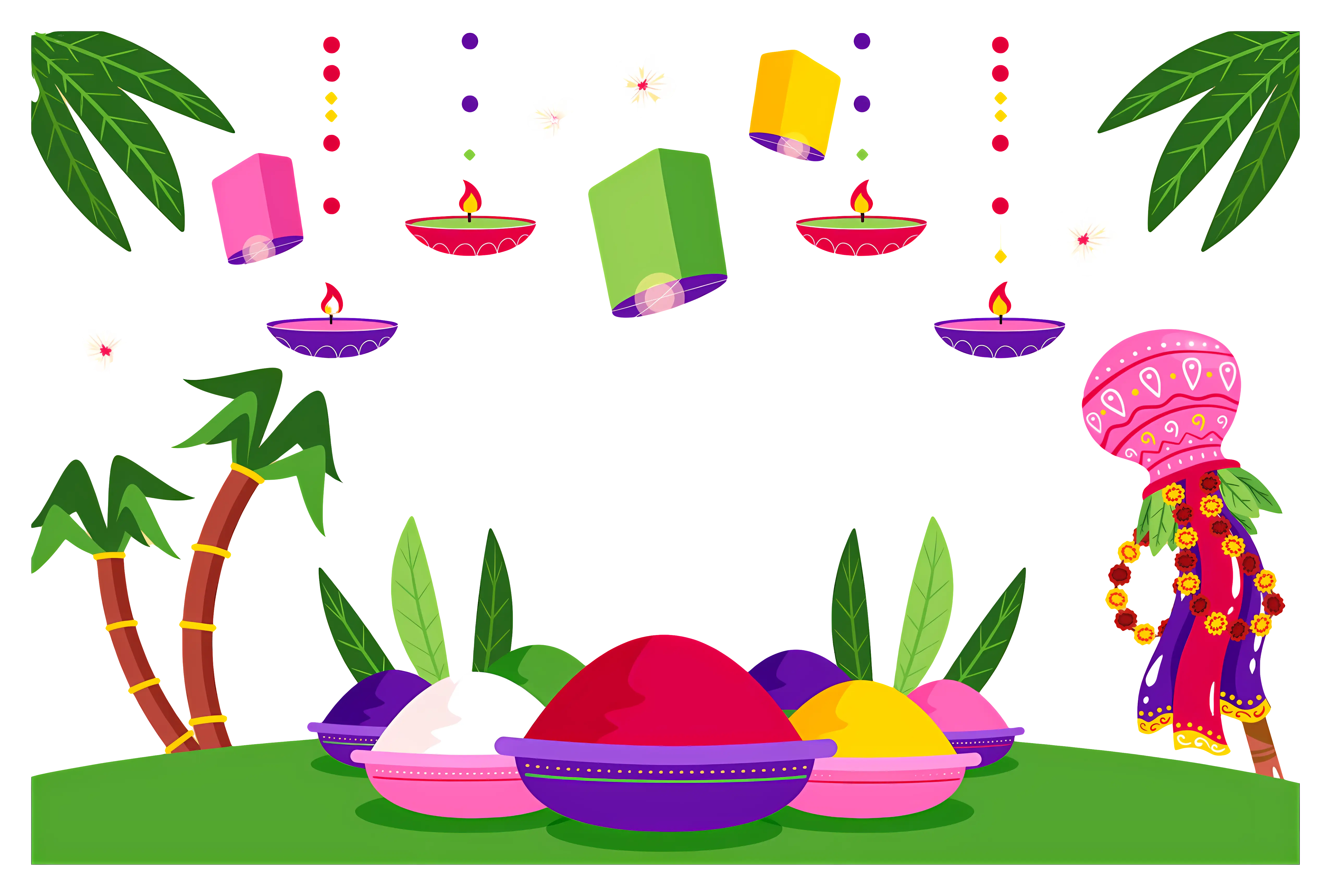 Colorful Festival Celebration