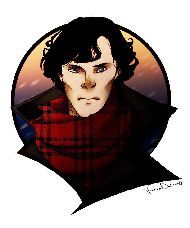 Illustration of Sherlock Holmes