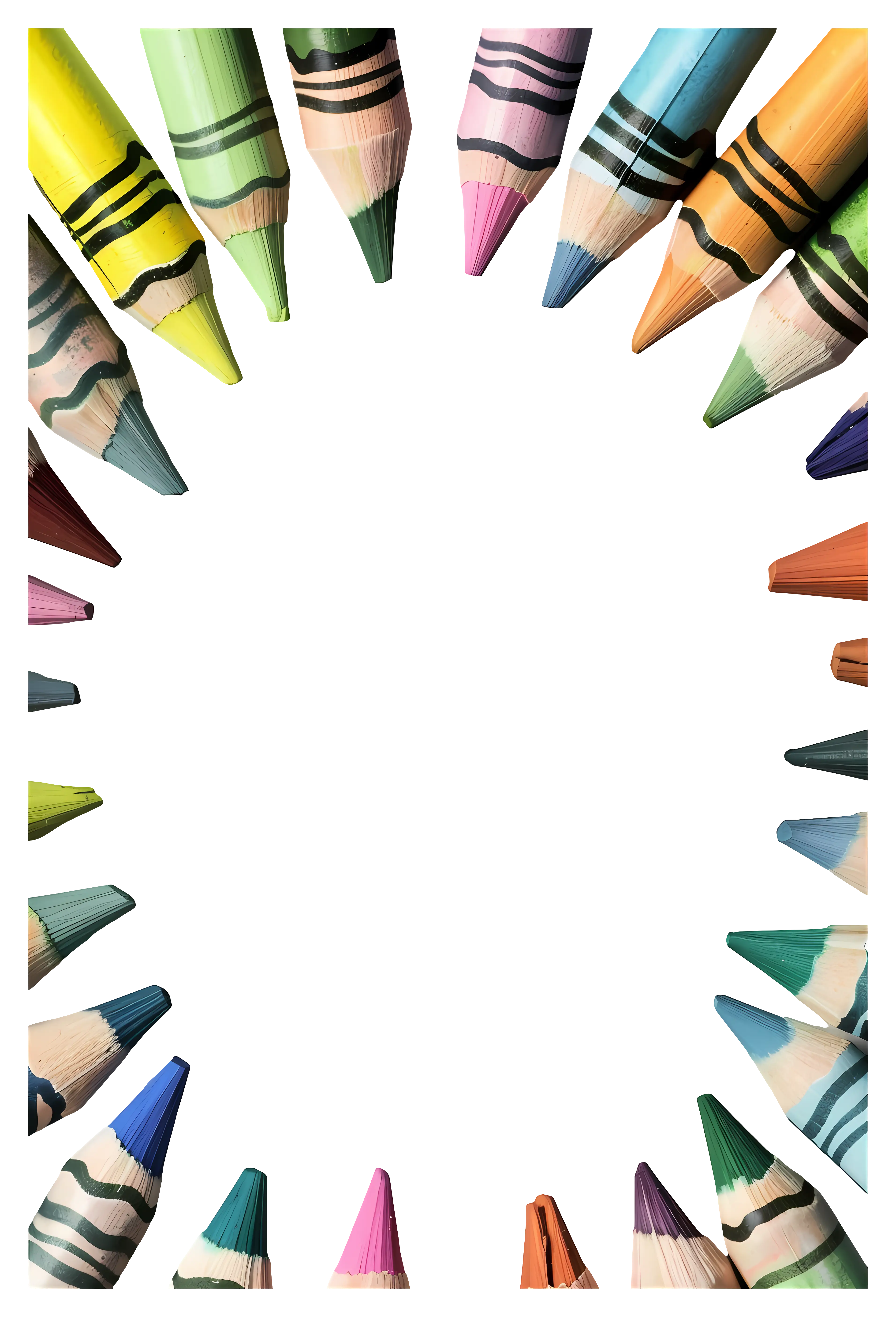 Crayon Art Frame