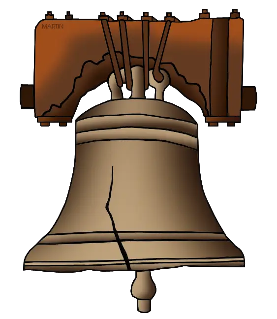 Historic Liberty Bell Illustration