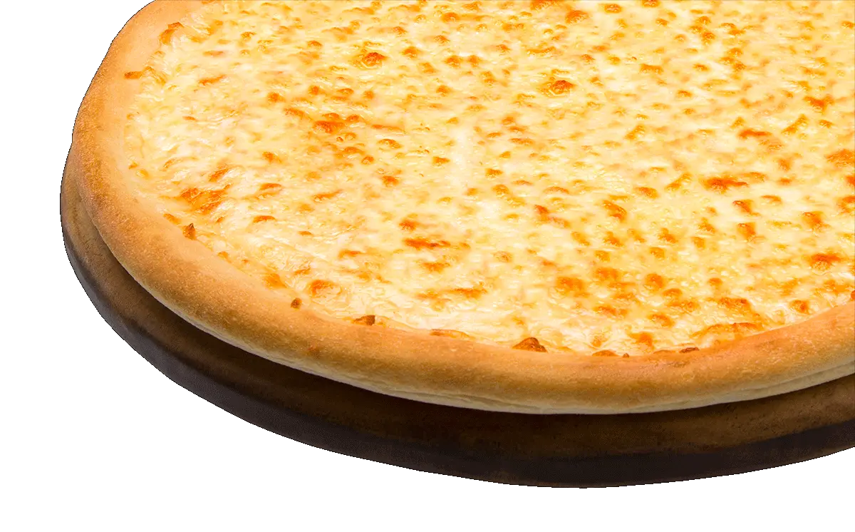 Cheesy Pizza with Golden Crust