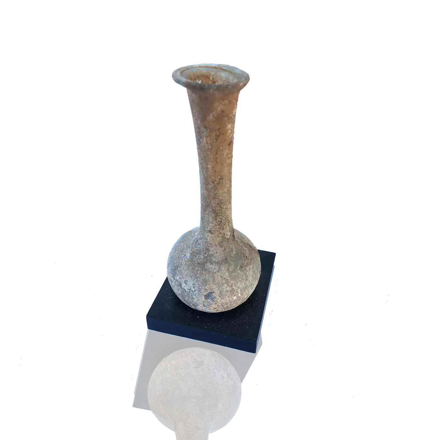 Ancient Ceramic Vase on Display