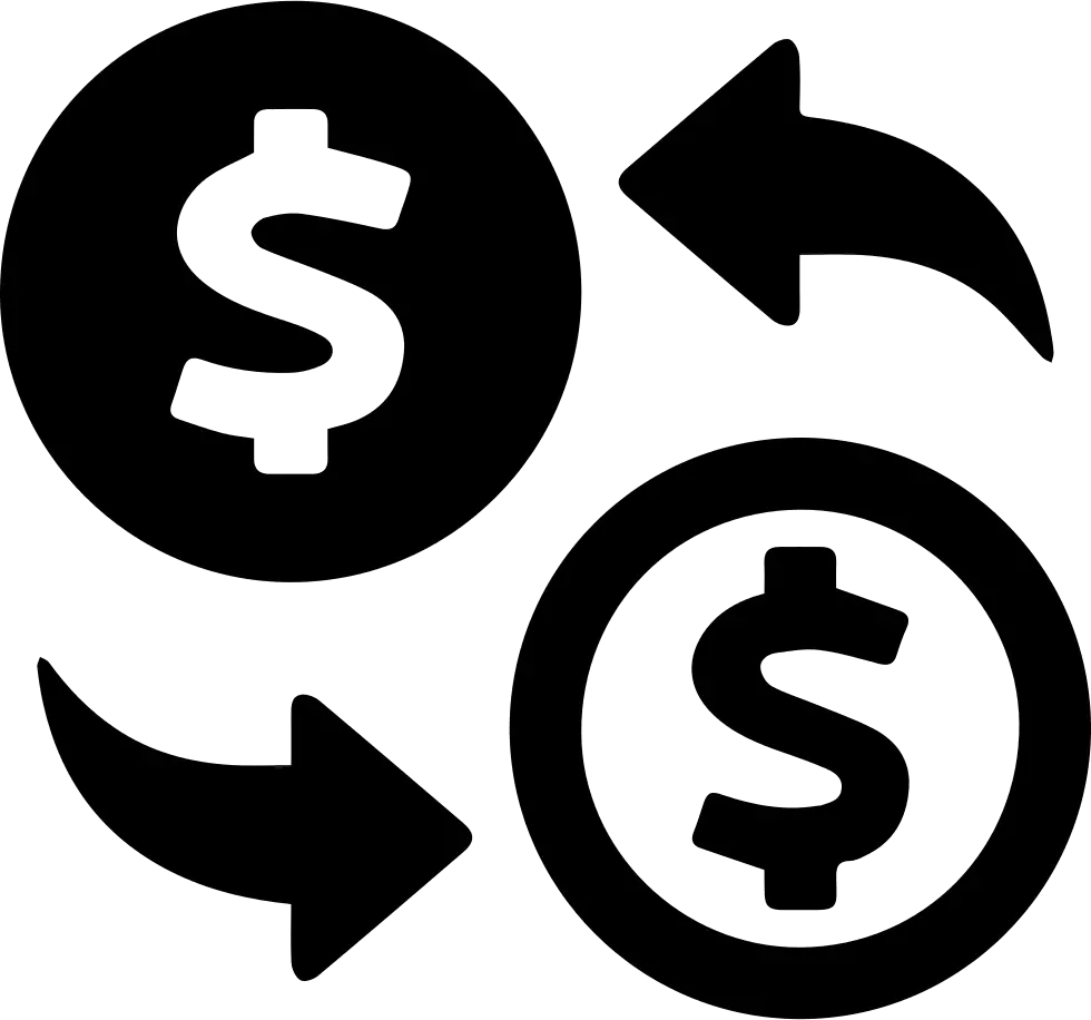 Dollar Signs with Arrows