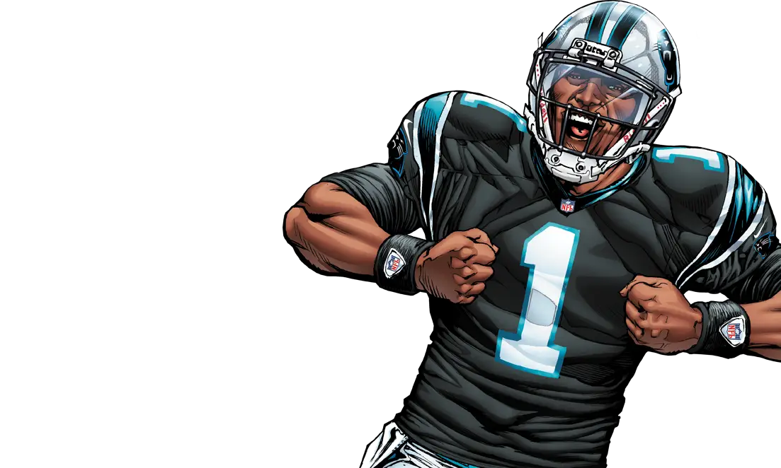 Football Player Celebrating