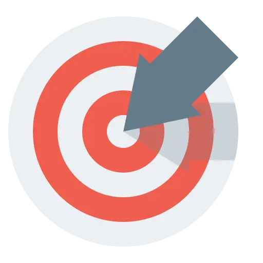 Target with Arrow