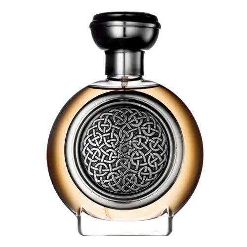 Ornate Round Perfume Bottle Design