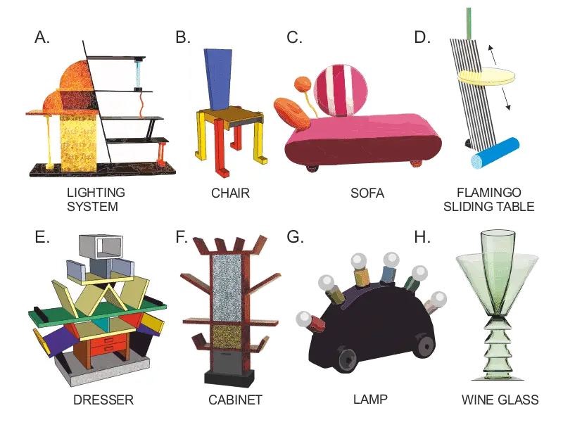Colorful Modern Furniture Design