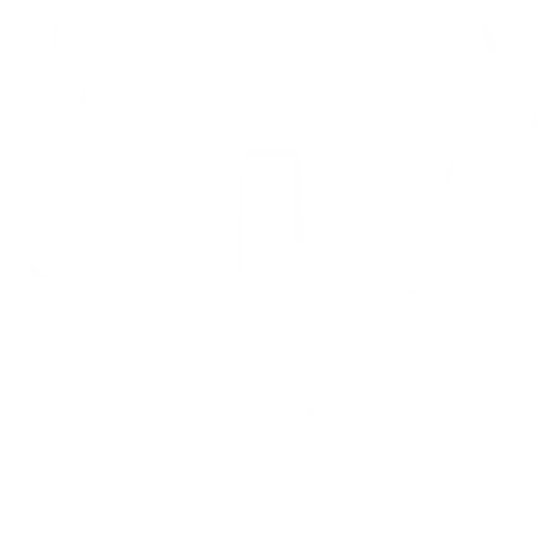 White Deer Antler Graphic for Minimalist Design