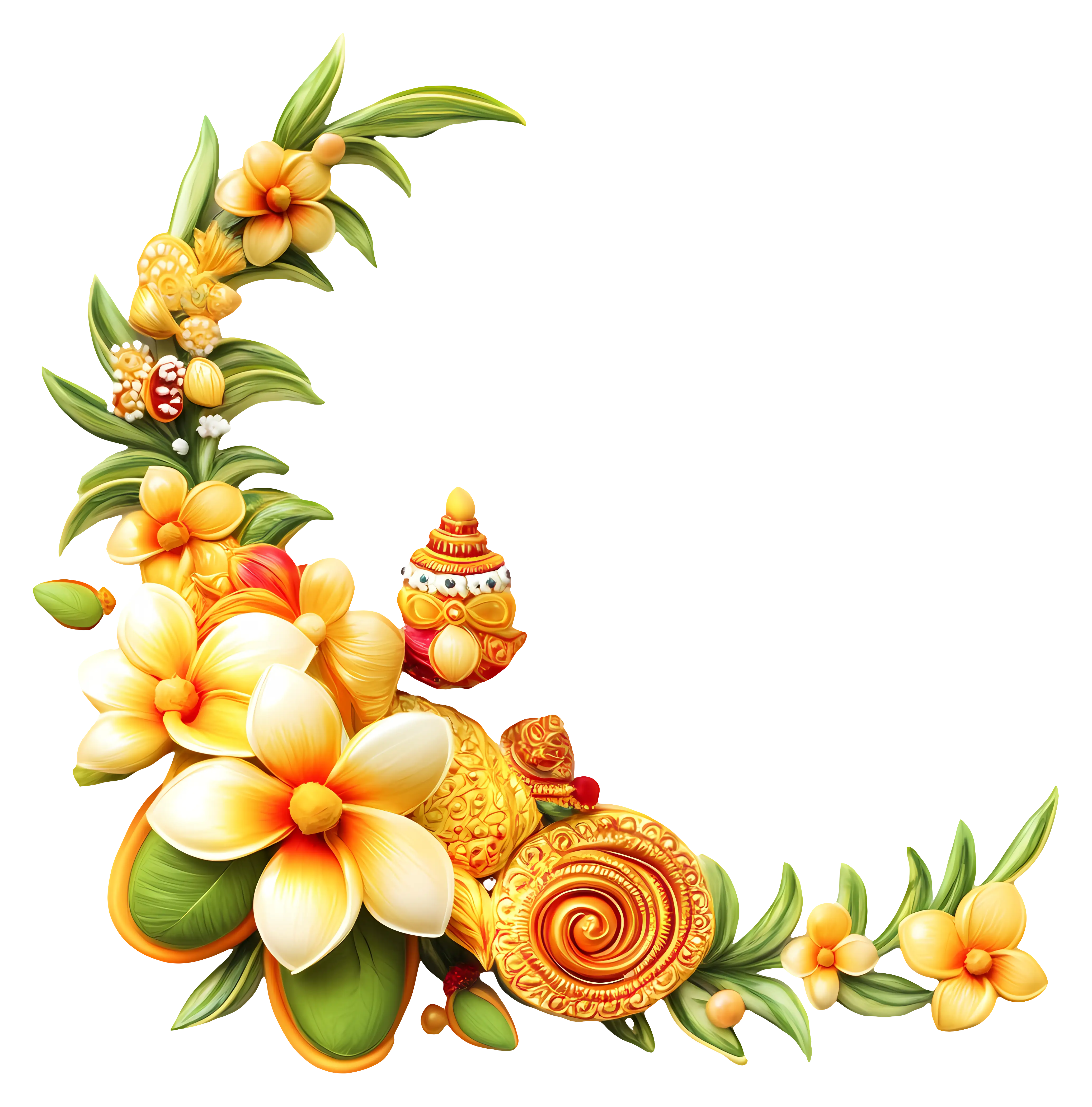 Beautiful Floral Corner Decoration