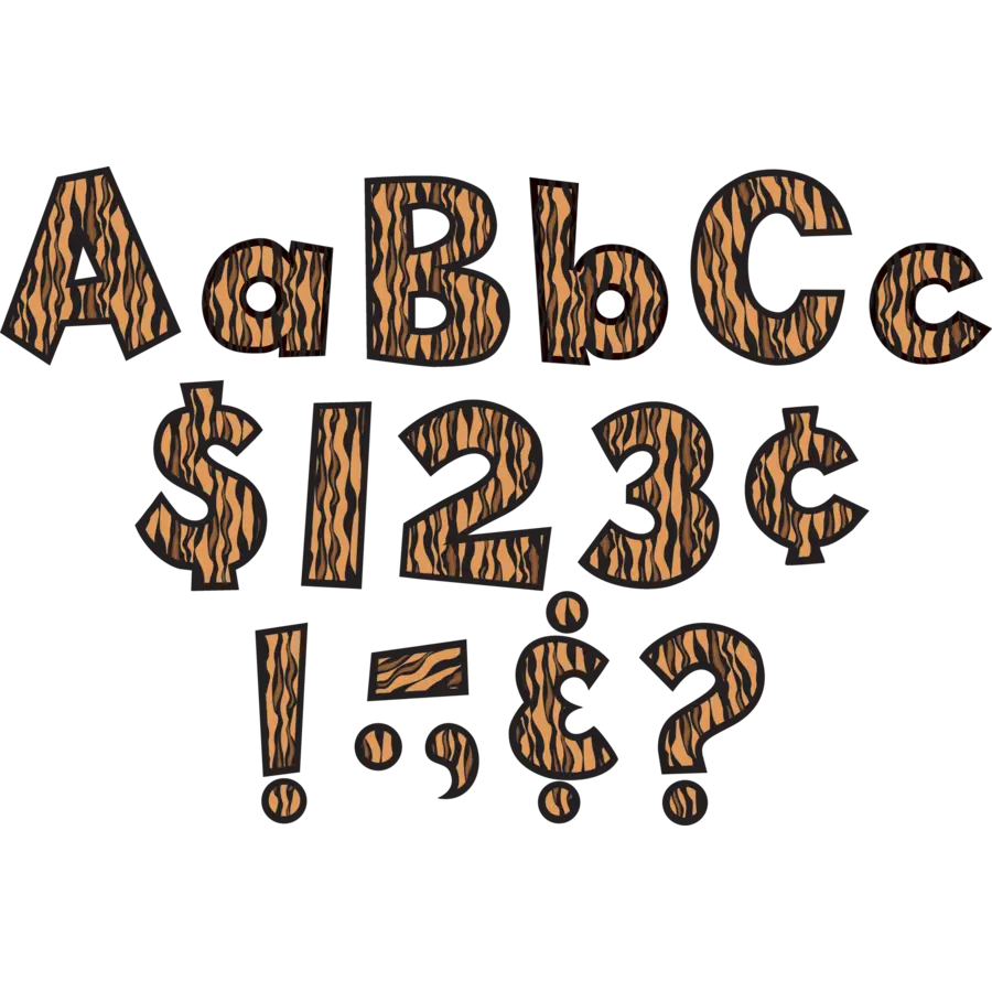 Decorative Alphabet Letters and Numbers
