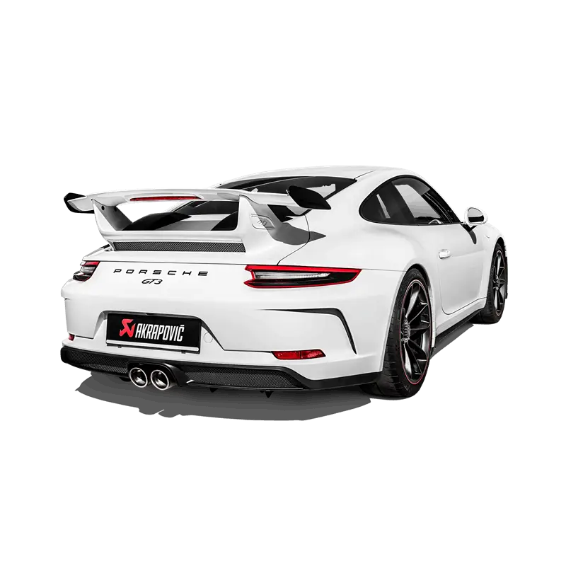 Stylish White Sports Car