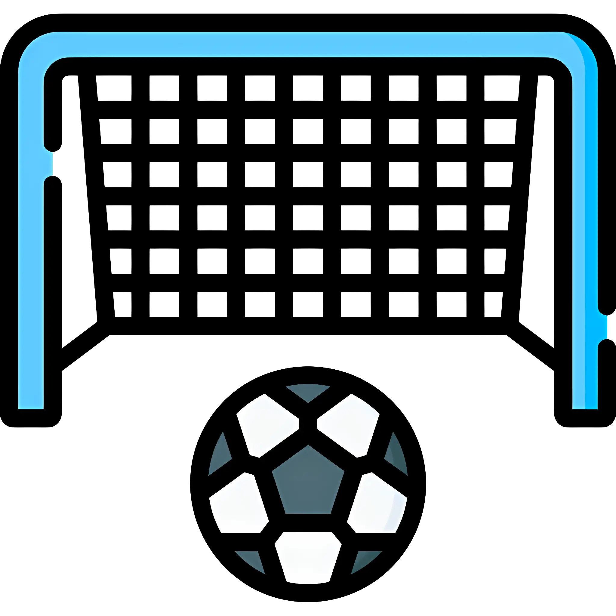 Soccer Goal with Ball