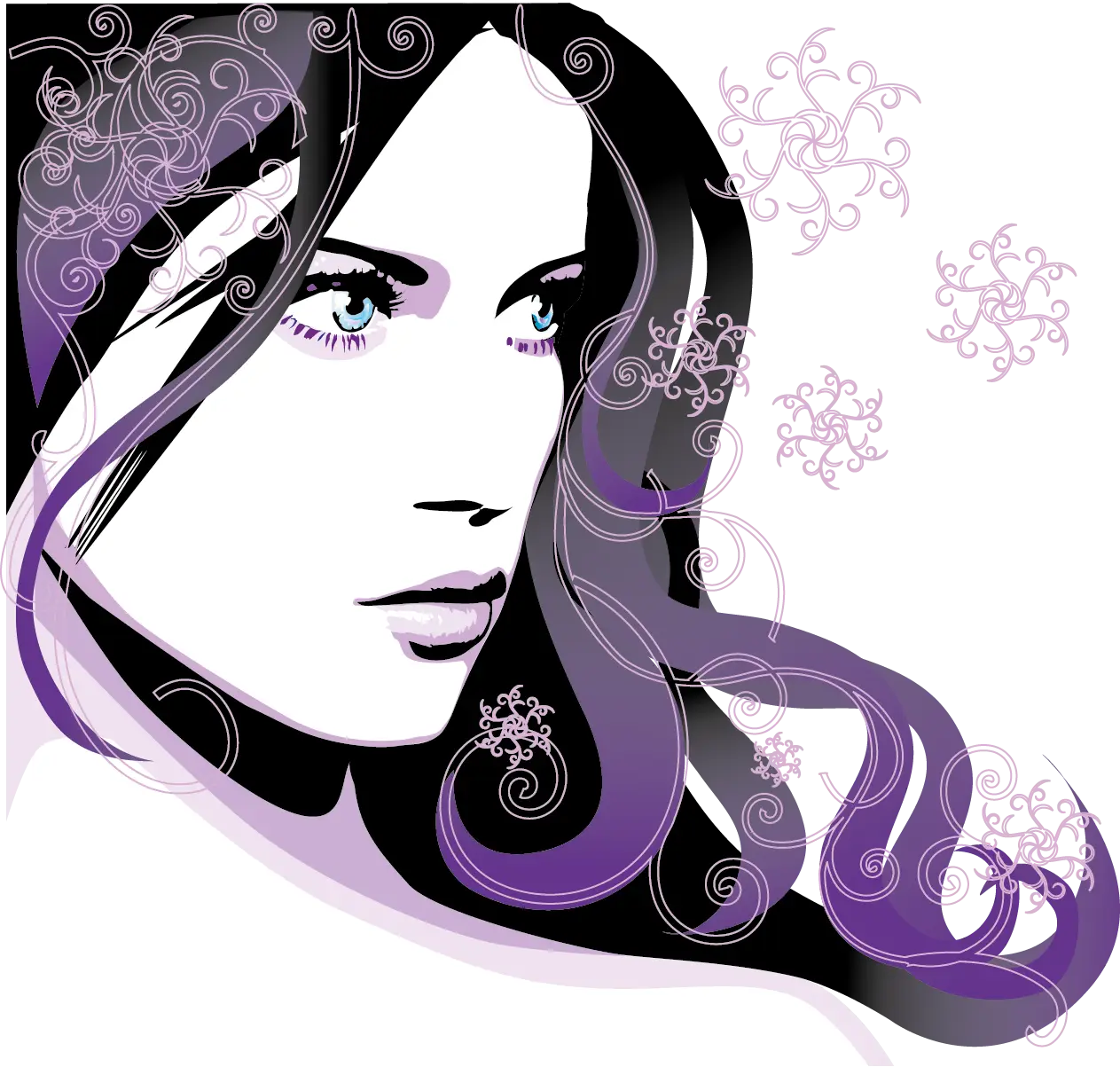Artistic Woman Illustration