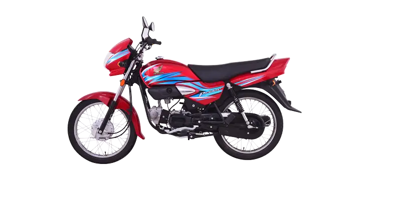 Red Motorcycle for City and Travel