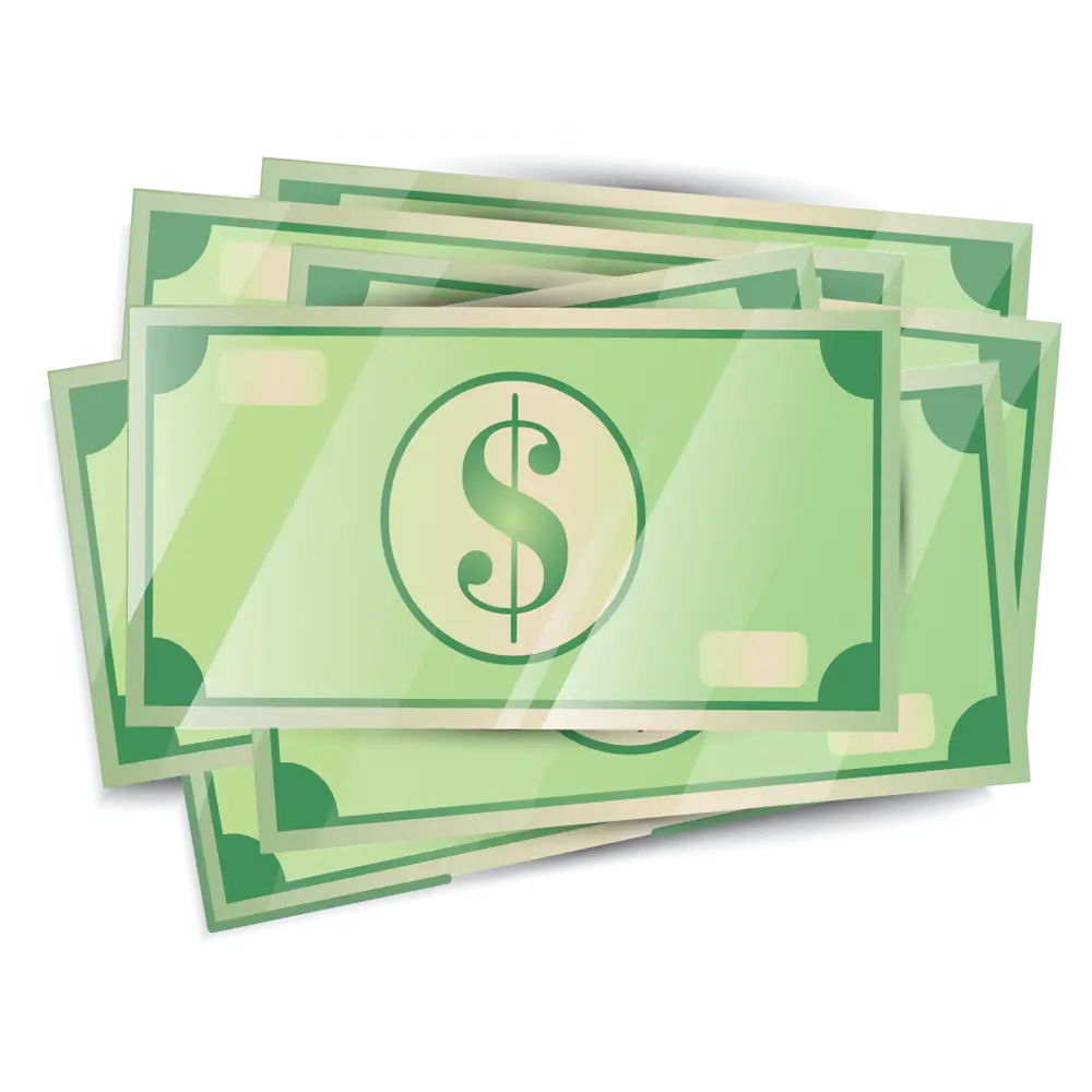 Stack of Dollar Bills for Financial Concepts