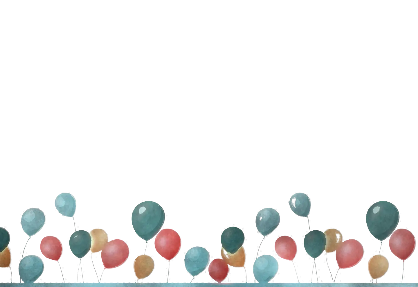 Festive Floating Balloons