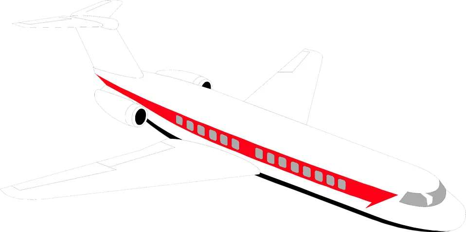 Illustration of a Passenger Airplane