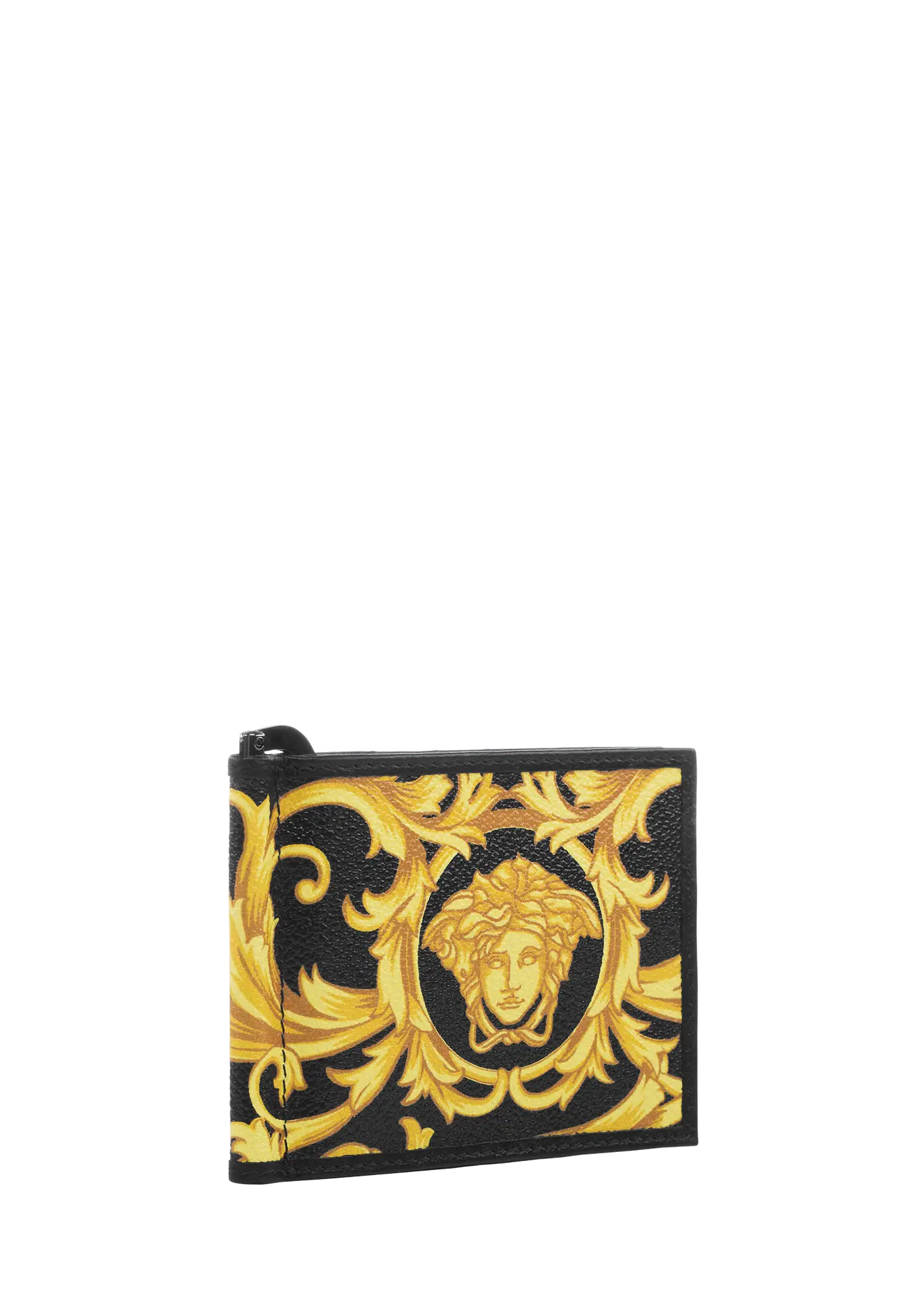 Versace Wallet with Gold Design