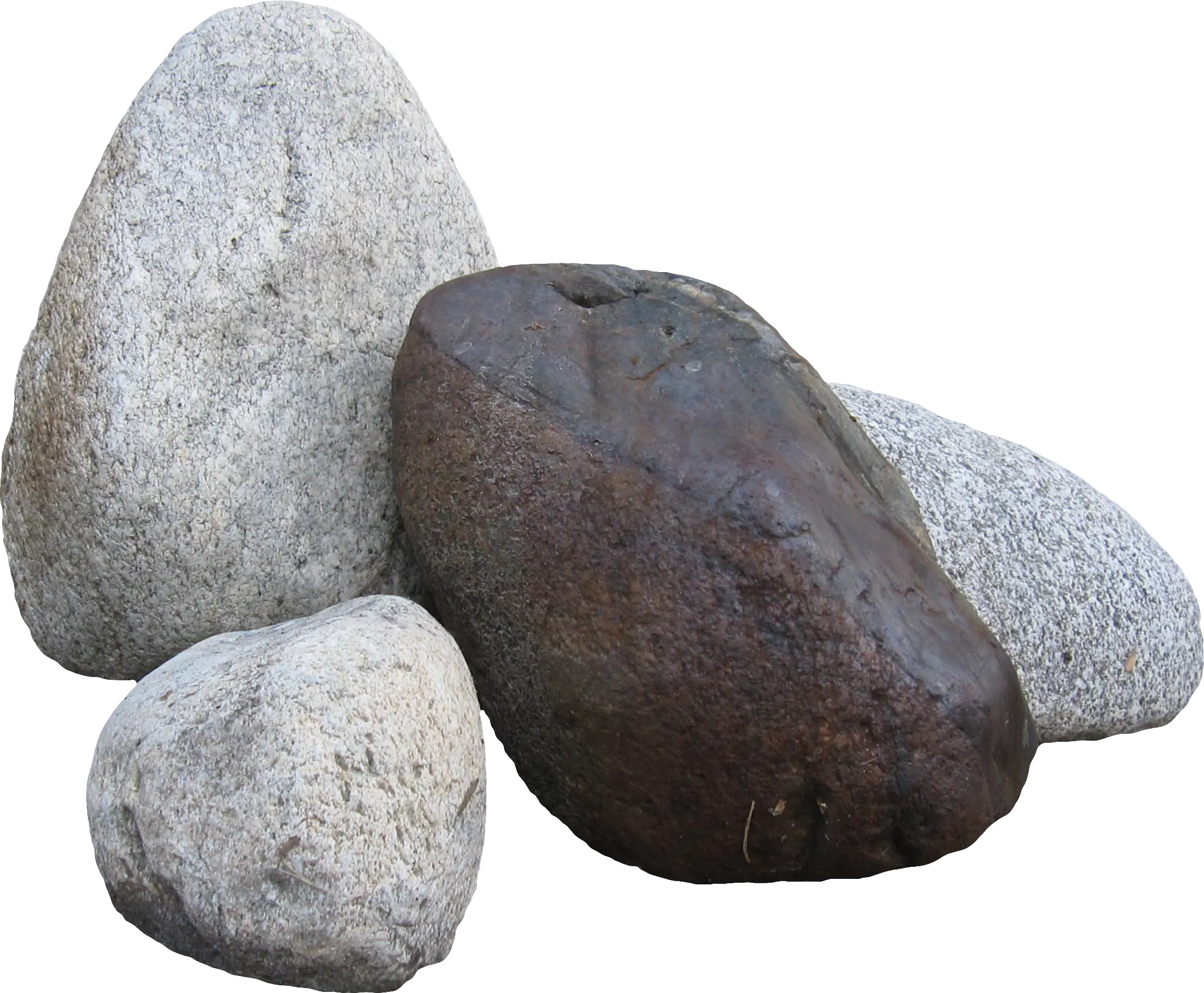 Smooth River Stones for Natural Decor