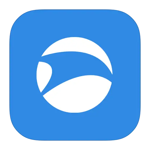 Blue Dolphin Icon for Browser App