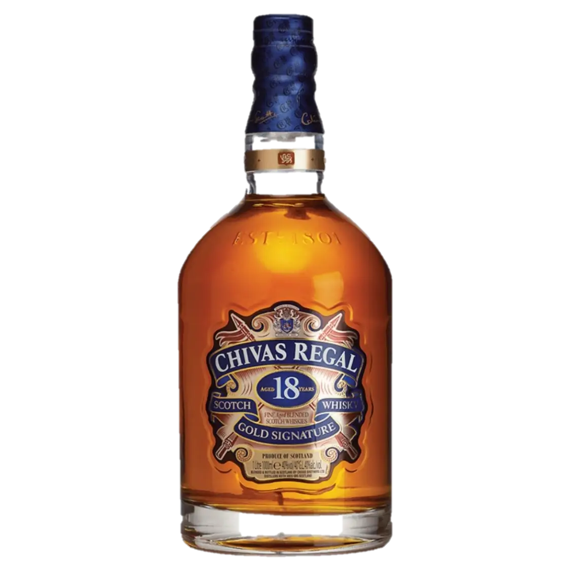 Chivas Regal 18-Year-Old Whisky Bottle