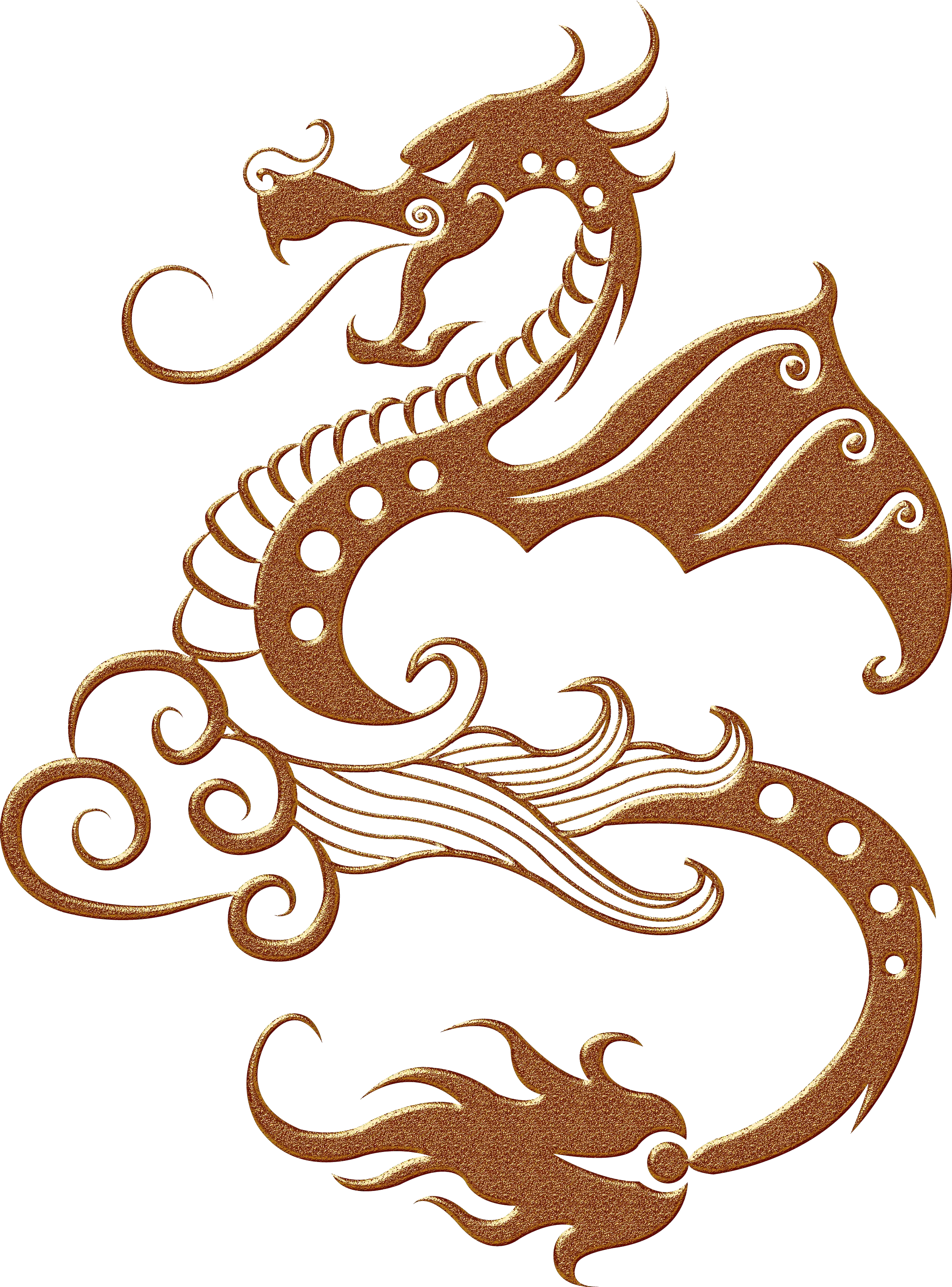 Majestic Dragon Illustration