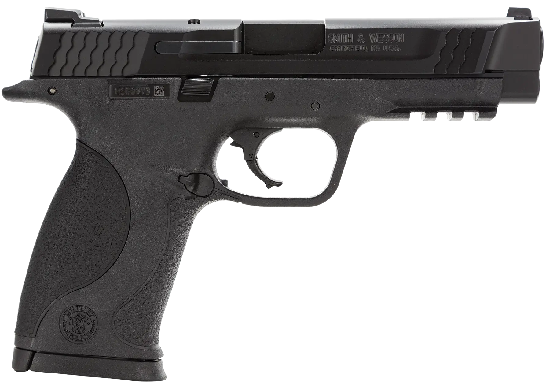 Black Handgun with Modern Design