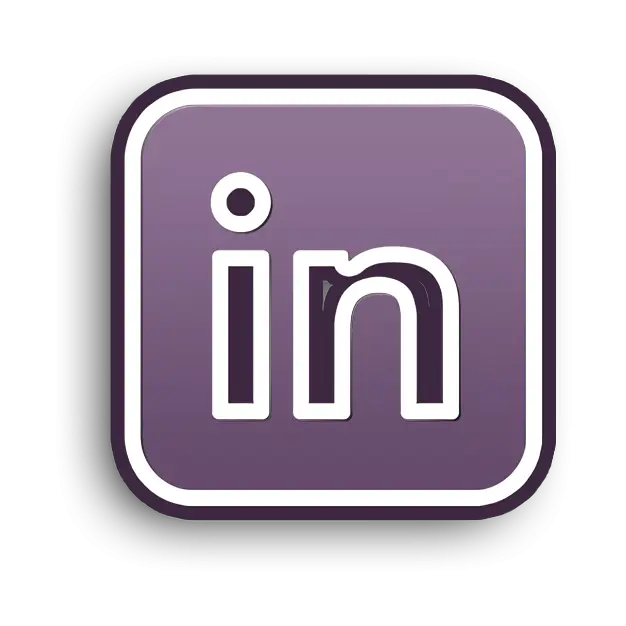 LinkedIn Purple Icon Logo