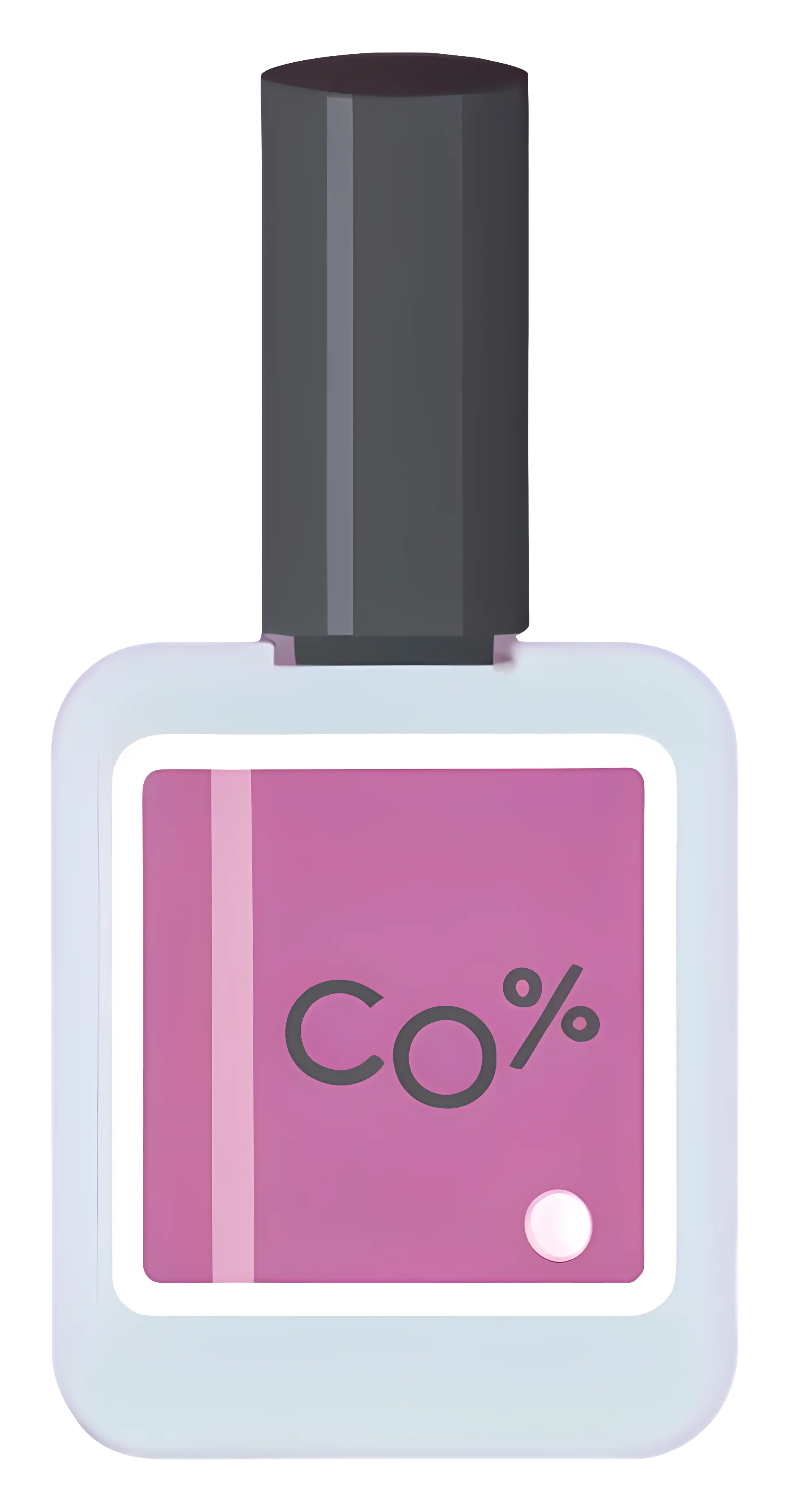 Pink Nail Polish Bottle
