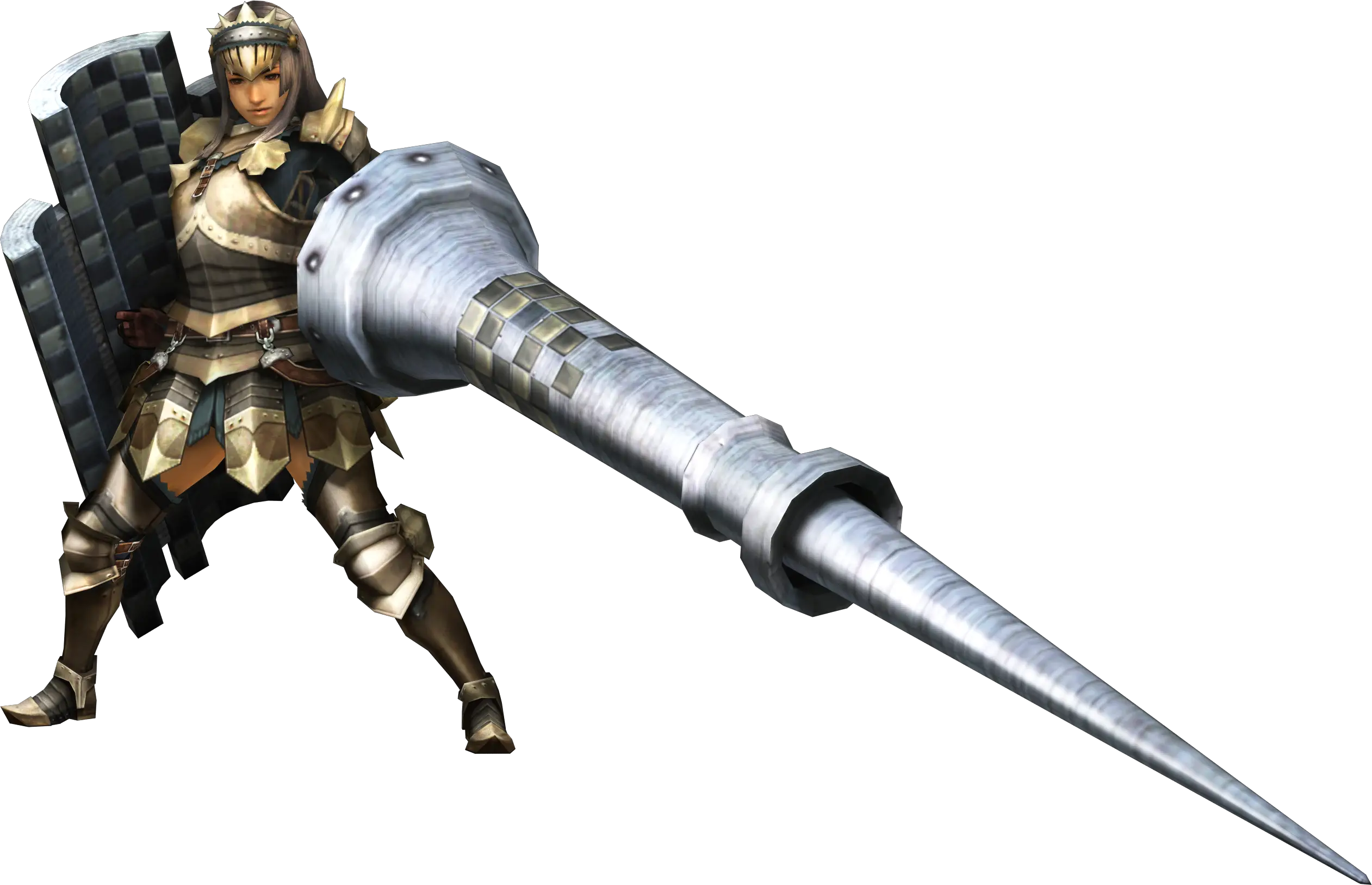 Armored Knight with Lance
